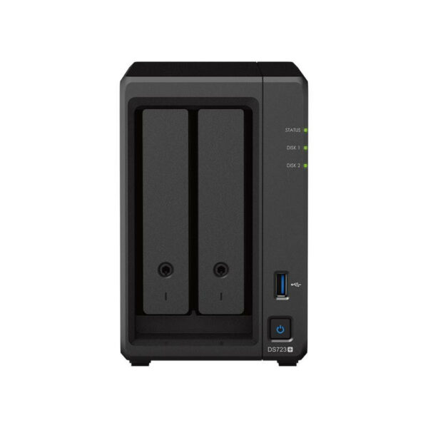 Synology DiskStation DS723+ Tower AMD Ryzen R1600 2 Go DDR4 Noir – Image 2
