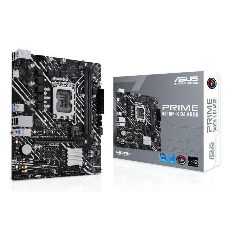 ASUS PRIME H610M-K D4 ARGB