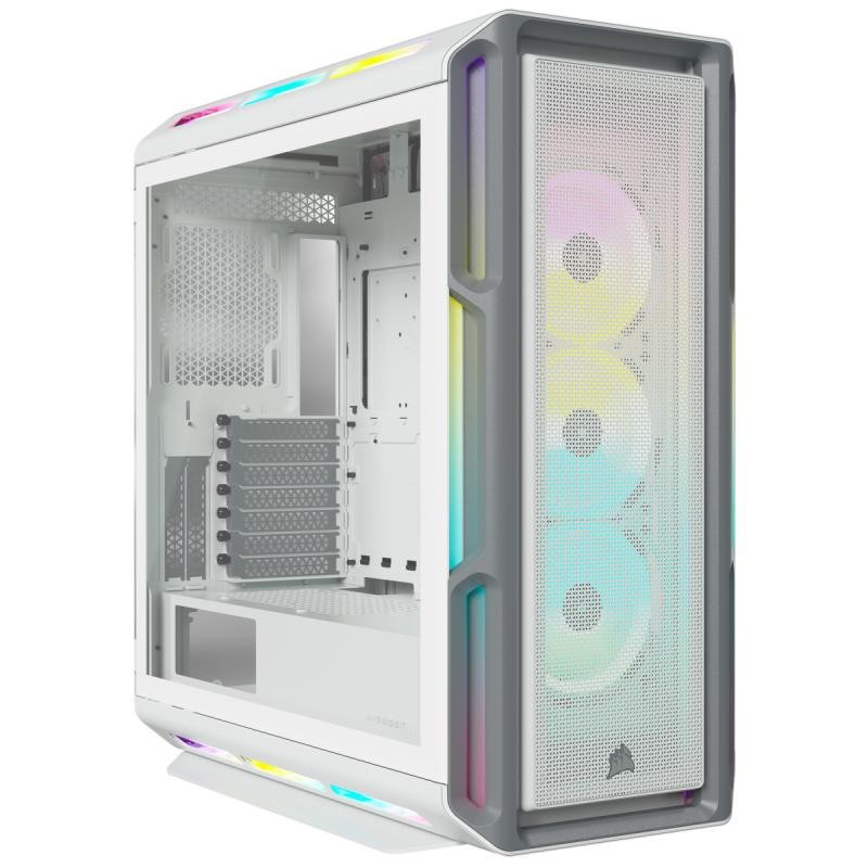 Corsair iCUE 5000T RGB Mid Tower Blanc