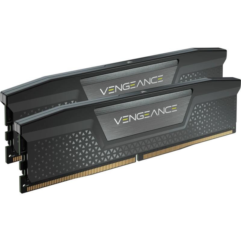 CORSAIR VENGEANCE RGB 32 GO (2X16GO) DDR5 6400 MHZ GRIS
