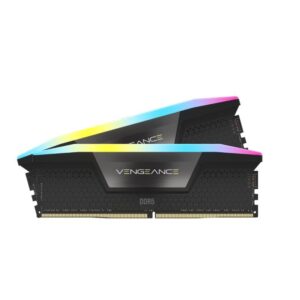 CORSAIR VENGEANCE RGB 64 GO (2x32GO) DDR5 5200 MHZ NOIR