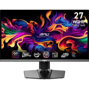 MSI MPG 271QRX QD-OLED Noir