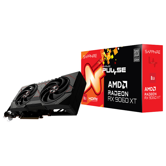Sapphire Radeon RX 9060 XT Pulse Gaming 8 Go