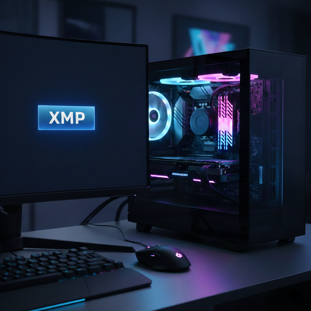 Image illustrant l'activation de l'XMP sur son PC