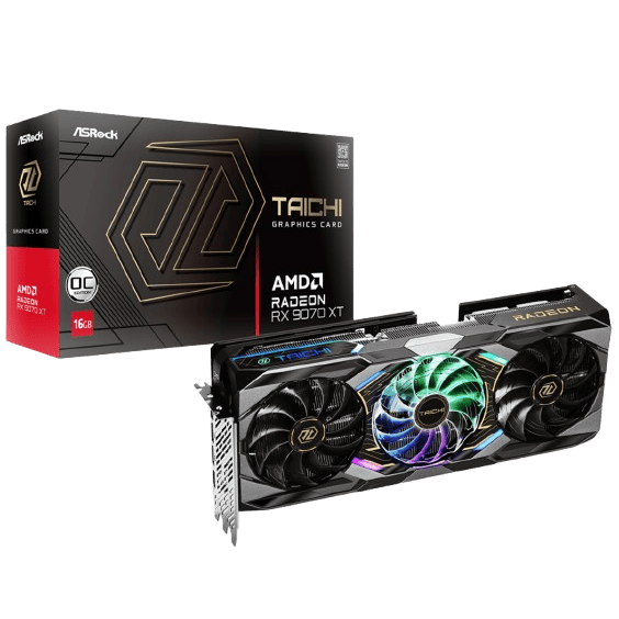 ASRock Radeon RX 9070 XT Taichi OC