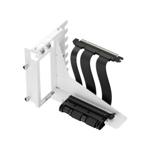Kit Riser PCIe 4.0 16X Fractal Design Flex 2 avec support vertical et nappe 20cm (Blanc)