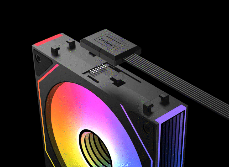 Branchement ventilateurs hub