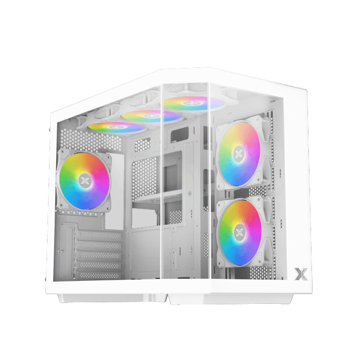 Xigmatek Cubi M RGB (Blanc)