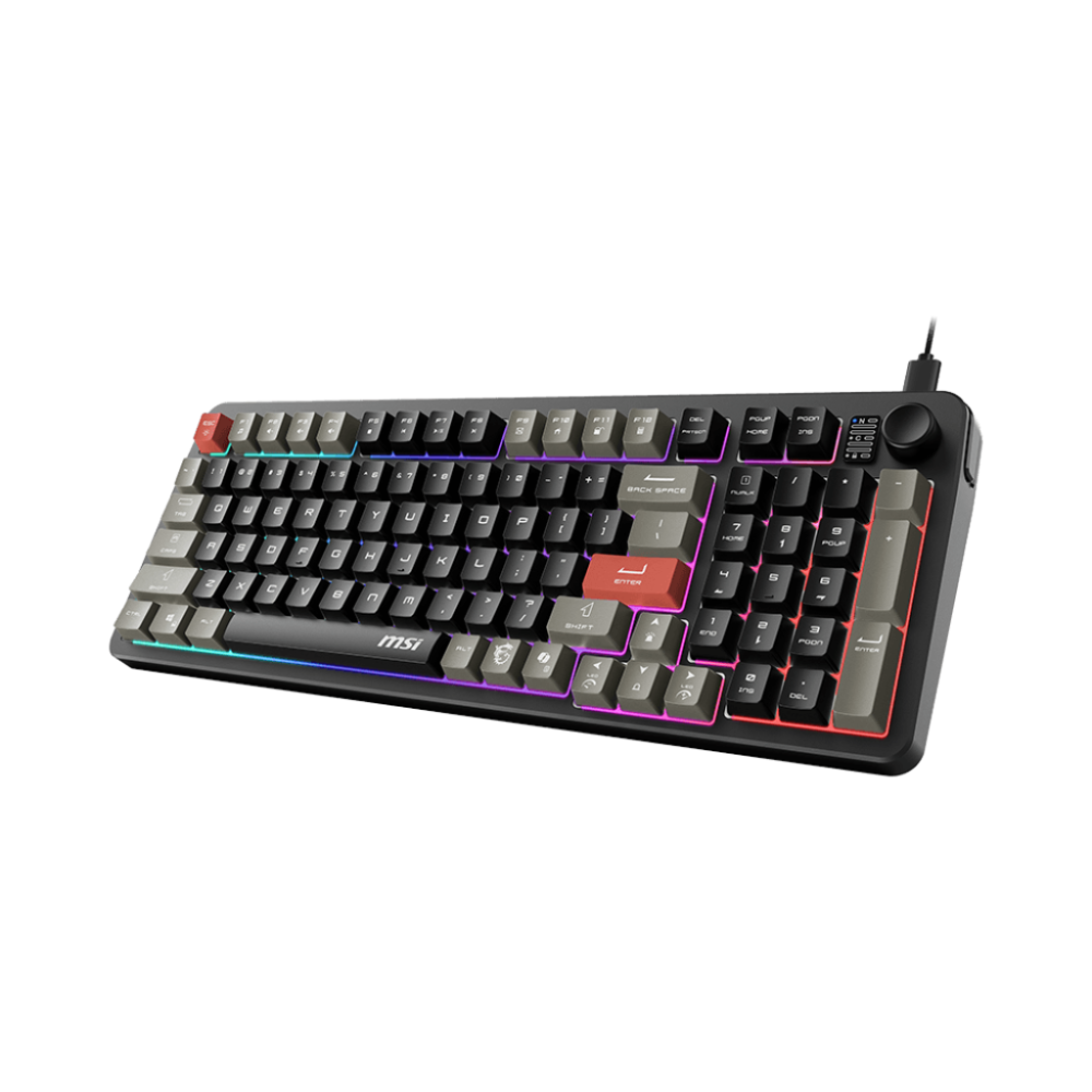 MSI FORGE GK110 Clavier Gaming RGB USB